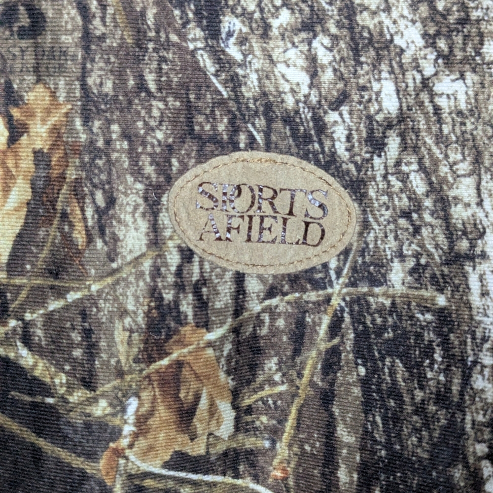 Sports Afield Jacket Men’s XL Camo Hooded Full Zip Hunting Realtree Style Lined - Picture 6 of 16